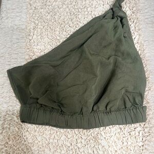 Zara  Olive Green Top